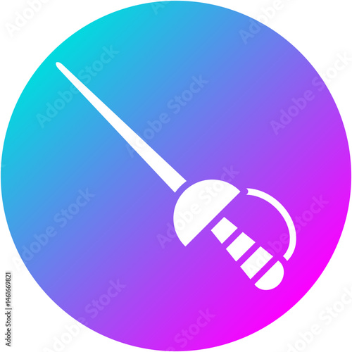 Fencing Sword Icon