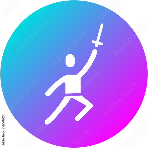 Fencing Warm Up Icon