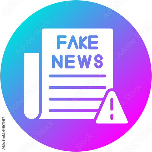 Fake News Warning Icon
