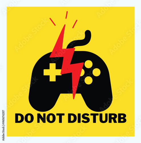Gaming poster sign vector design