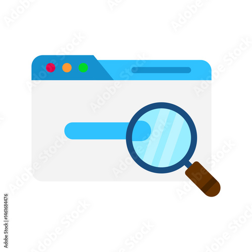 Browse icon vector image. Suitable for mobile apps, web apps and print media.