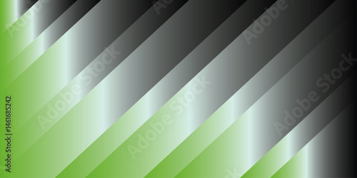 Gredient Grey Abstract background of lines in shades of green.Vector illustration with Gredient and Lines.Can be used for invitation,poster,geometric