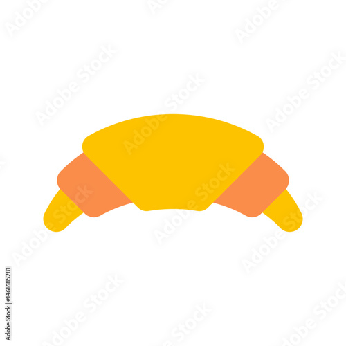 Crossiant II icon vector image. Suitable for mobile apps, web apps and print media.