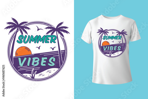 Summer t-shirt design