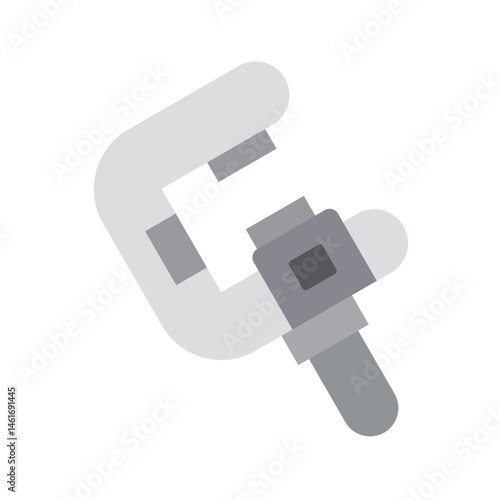 Screw Gauge icon vector image. Suitable for mobile apps, web apps and print media.