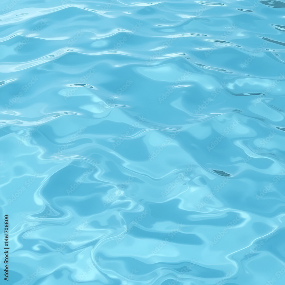 Obraz premium Water surface with ripples. AI.