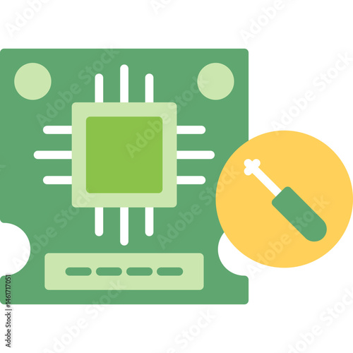 PCB Board Repair Icon