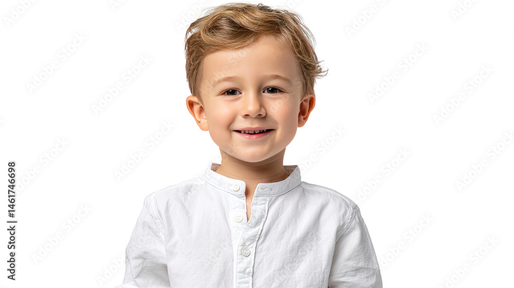 Smiling Young Boy Portrait: This heartwarming portrait of a young boy radiates pure joy. His genuine smile and soft expression create a feeling of innocence and contentment. Smiling Young Boy Portrait: This heartwarming portrait of a young boy radiates pure joy. His genuine smile and soft expression create a feeling of innocence and contentment.