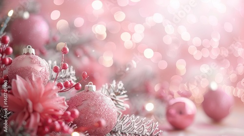 Light Pink Christmas Delight
