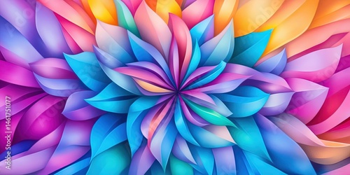 kaleidoscope pastel 