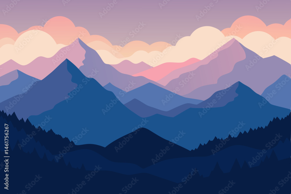 Fototapeta premium mountains in the mountains