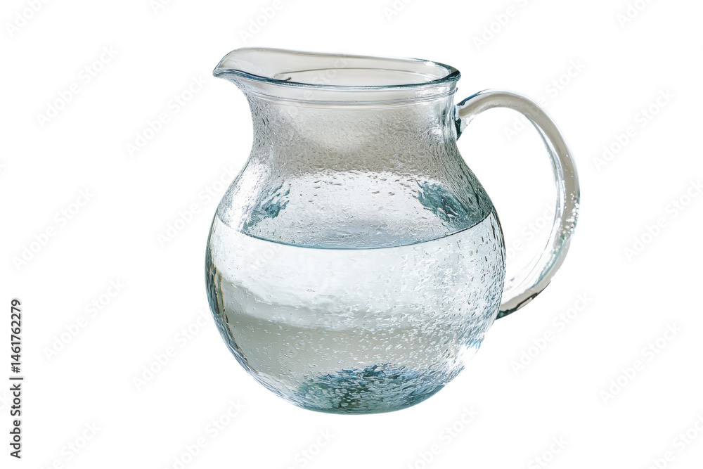 A pitcher filled with water A pitcher filled with water