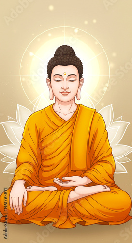 Serene Buddha in Meditation...