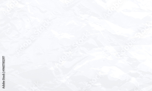 Transparent plastic wrap texture overlay. Crumpled shrink film, wrinkled polyethylene surface, clear vinyl sleeve, realistic packaging sheet effect