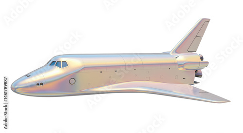 Fototapeta Naklejka Na Ścianę i Meble -  Isolated Space Shuttle