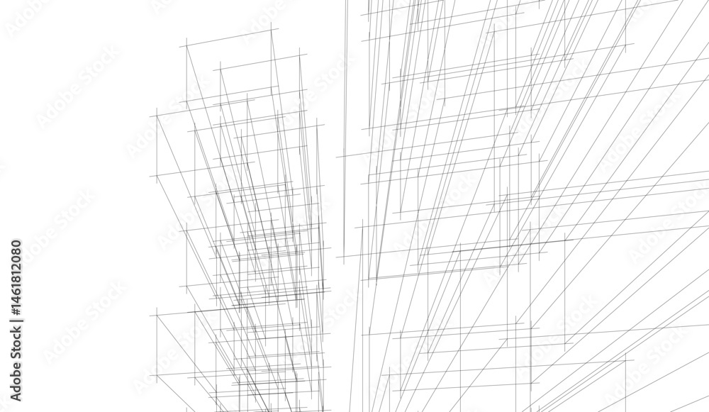 Modern building. Architectural background Modern building. Architectural background