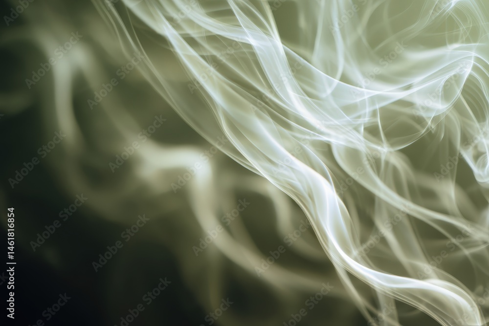 Abstract swirls of pale smoke against a dark backdrop. Abstract swirls of pale smoke against a dark backdrop.