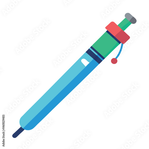Create a doctor penlight instrument on white back.eps