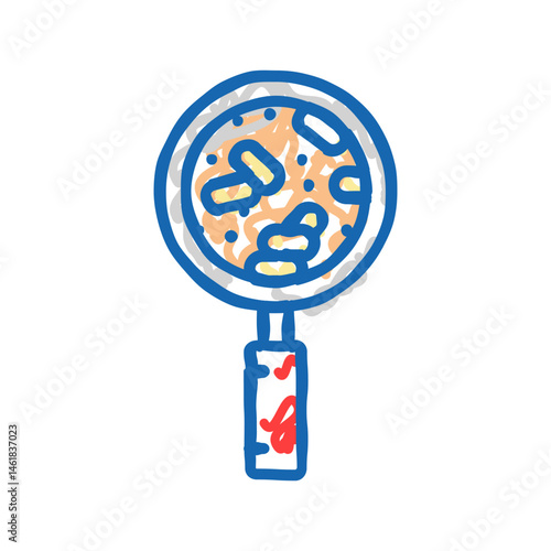 power station wood pellets icon doodle illustration