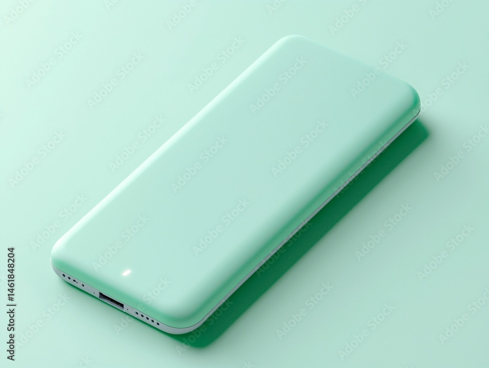 Mint Green Smartphone Mint Green Smartphone