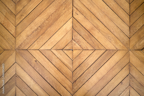 Beautiful antique oak floorboards in a diamond pattern - HIGH RES