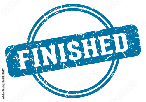 finished stamp