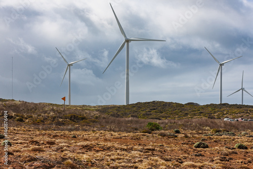 Cape Bridgewater Wind Farm. Part of the Portland Wind Energy Project to generate energy for the community in southwest Victoria.
