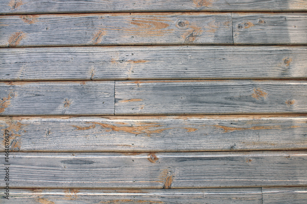 Fototapeta premium Texture bardage bois abîmé, sans traitement