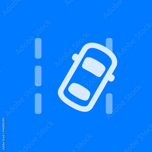 Car Lane Departure Right