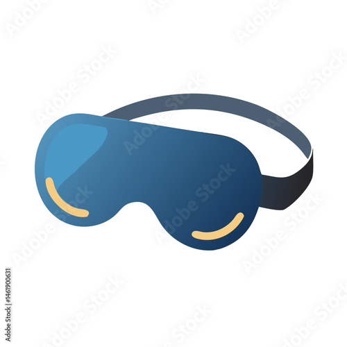 Comfortable sleep mask blocks light for better sleep at home or while traveling, promoting relaxation and restfulness