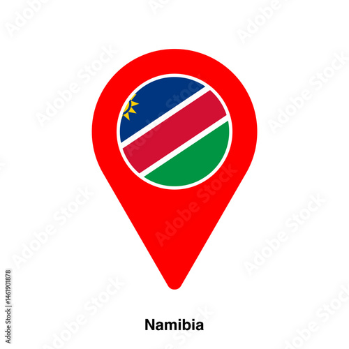 Free Download Namibia country location icon vector - GFXLoad