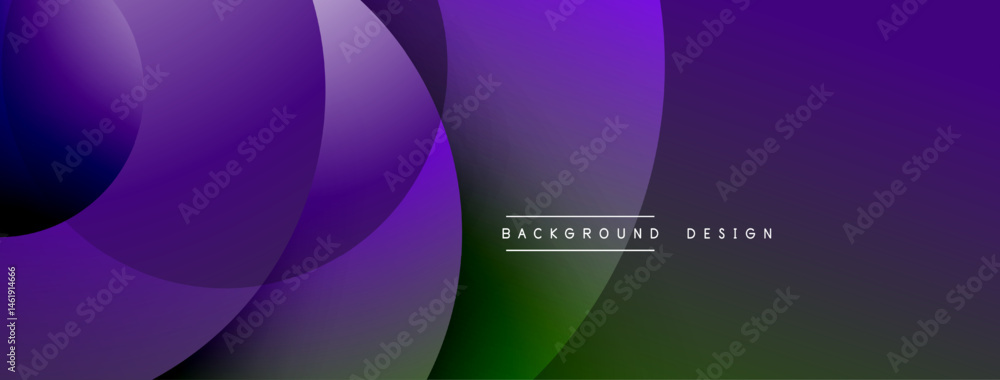 Abstract purple, green gradient. Overlapping circles create dynamic visual effect. Modern design suitable for banners, backgrounds. Abstract purple, green gradient. Overlapping circles create dynamic visual effect. Modern design suitable for banners, backgrounds.