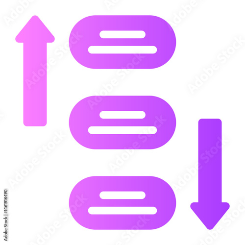 prioritize gradient icon