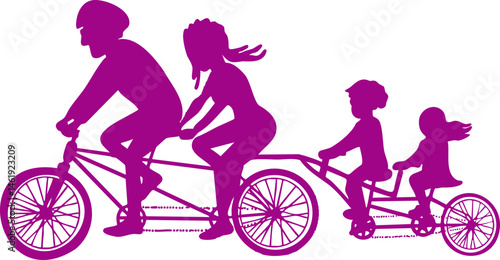 자전거, 모터사이클, 가족, 하이킹, 라이딩, 스포츠, 사이클, 실루엣, 벡터, 국민, 타다, 바이커, 사람, 가정, 활동, 재미, 생활, 액티브, 10 대, 취미