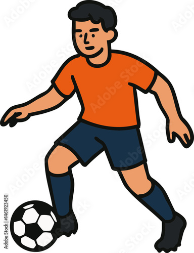 축구, 미식 축구, 공, 선수, 스포츠, 게임, 골, 발차기, 벡터, 만화, 남자아이, 팀, 놀이, 축구선수, 액션, 경쟁, 활동, 놀기, 사람, 국민