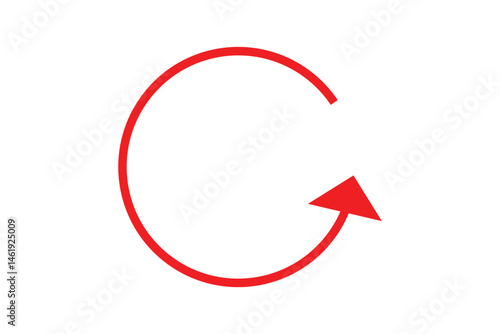 

illustration of a green circular arrow or recycle.