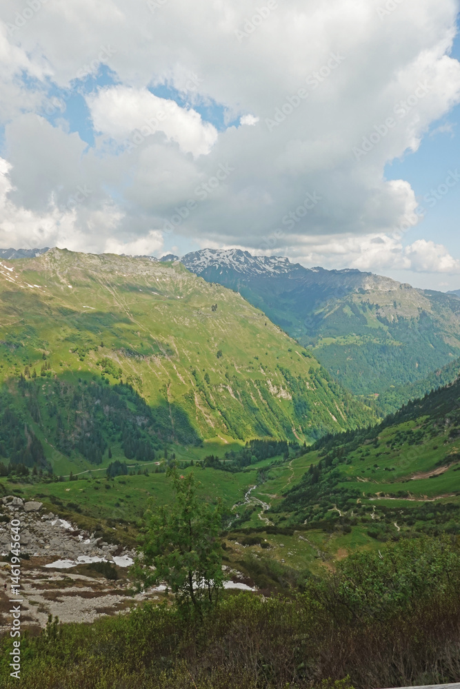 Fototapeta premium The Hintersteiner valley, Bad Hindelang, Germany