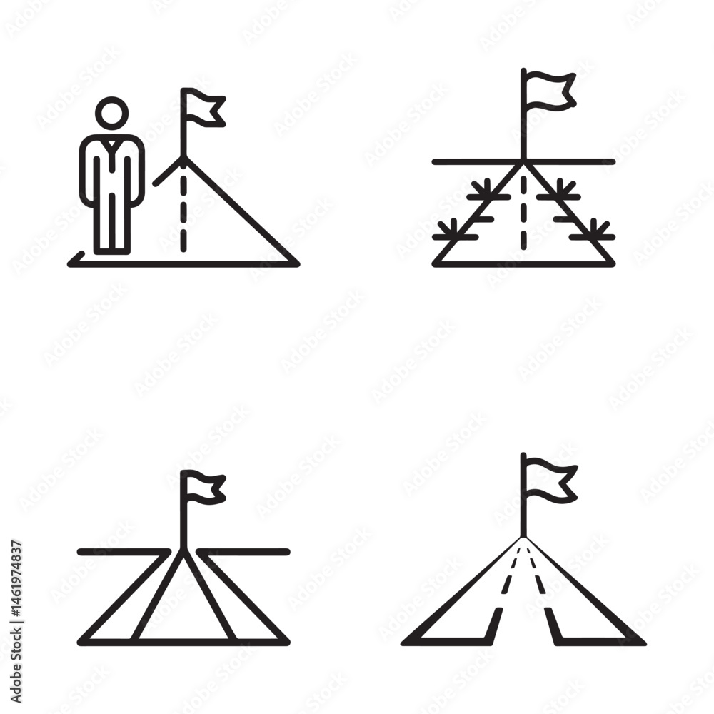 Discipline Symbol Outline Icon for Motivation and Self-Control
Discipline Symbol Outline Icon for Motivation and Self-Control