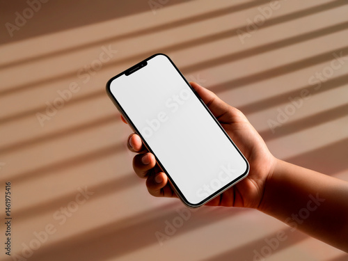 Hand Holding Smartphone