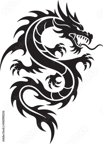 "Dragon Silhouette SVG – Fantasy Tribal Beast Clipart for DIY Crafts & Tattoos"

"Flying Dragon Outline – Mythical Creature Art for Shirts, Prints, and Logos"

"Black Dragon Silhouette PNG – Gothic Ve