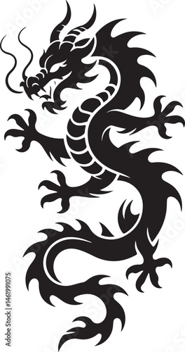 "Dragon Silhouette SVG – Fantasy Tribal Beast Clipart for DIY Crafts & Tattoos"

"Flying Dragon Outline – Mythical Creature Art for Shirts, Prints, and Logos"

"Black Dragon Silhouette PNG – Gothic Ve