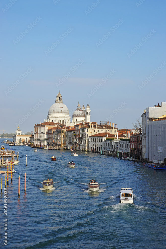 The view of Grand Canal in Venice, Italy