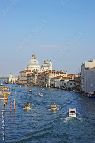 Obraz na płótnie The view of Grand Canal in Venice, Italy w salonie