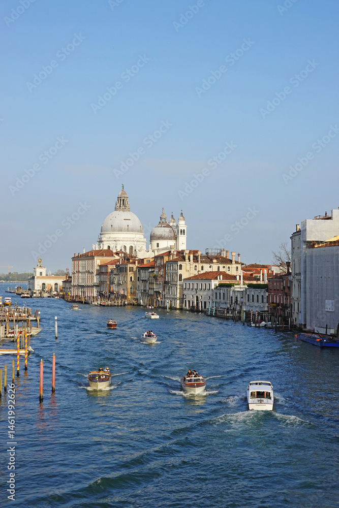 The view of Grand Canal in Venice, Italy