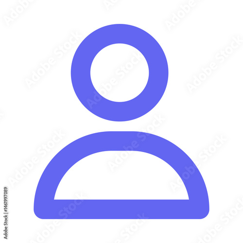blue user icon