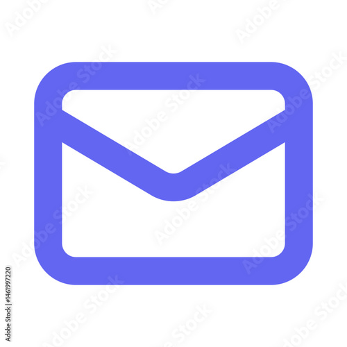 blue email icon
