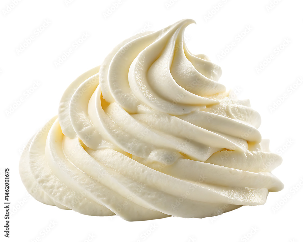 white cream pile isolated on white background, PNG white cream pile isolated on white background, PNG