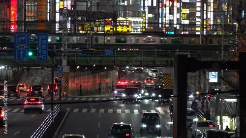 歌舞伎町の夜景 東京都のイメージ