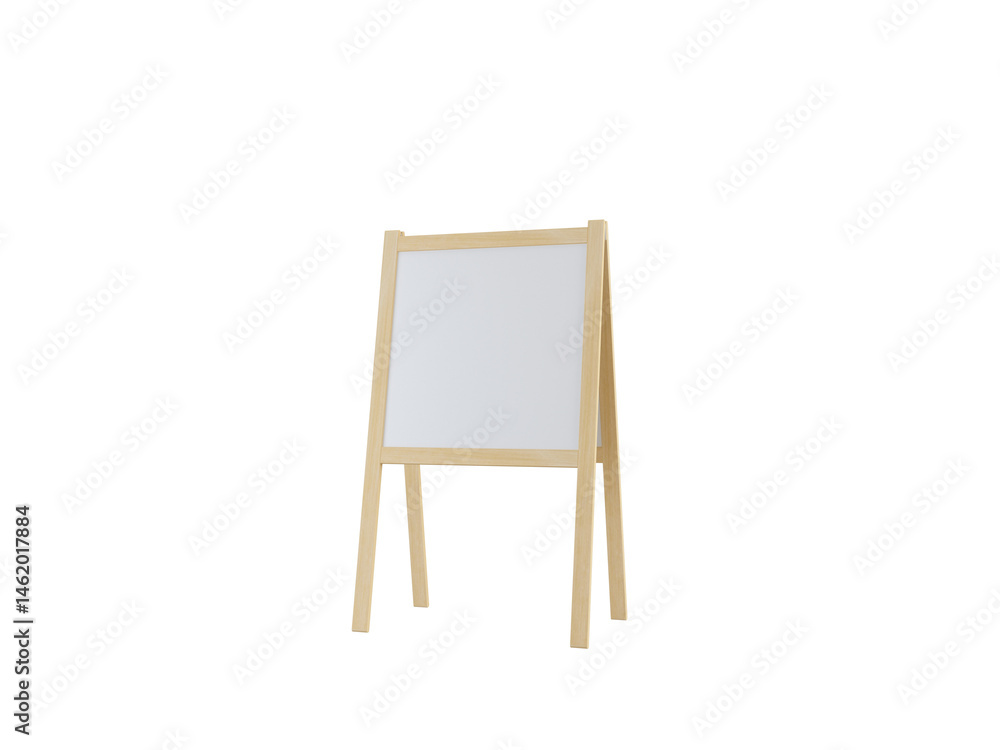 Advertising blank board isolated on transparent background Advertising blank board isolated on transparent background