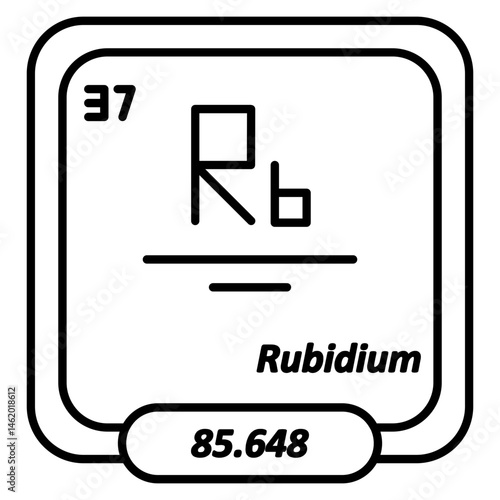 Rubidium Icon
